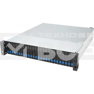 Серверная платформа ASUS VS320D-RS26-D1712106Z, 2U, Intel Xeon 64-bit 4-core, 4x DDR4 ECC DIMM, 26 x 2.5' SATA/SAS hsb, 1x 1GbE RJ45 LAN Port, 2x 12Gb/s SAS Wide Port, 1+1 850W