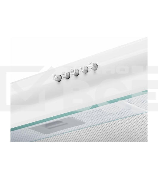 Вытяжка козырьковая Maunfeld MP-1 50 белый/прозрачный, 50 см, 520 куб. м/ч, 49 дБ