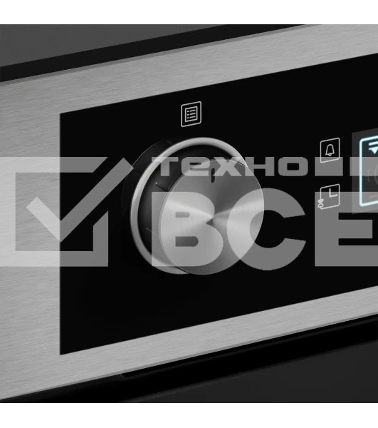 Шкаф духовой электрический Maunfeld AEOH60102S, 60л, дверца с 3 стеклами, нержавеющая сталь