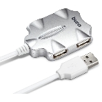 USB-концентратор Buro BU-HUB4-0.5-U2.0-Candy, USB 2.0, USB 4 порта, USB, фото4