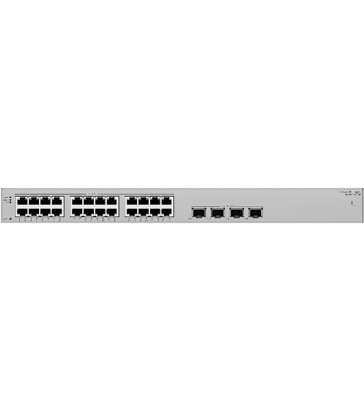 Коммутатор Huawei S310S-24T4J, 24×1 Гбит/с + 4×2,5 Гбит/с SFP, управляемый