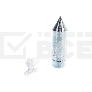 Отвес Matrix цилиндрический, 300 г, шнур 5 м