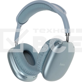 Беспроводные/проводные наушники Hoco W35 Air Triumph голубой, полноразмерные, Bluetooth + проводной, до 45 ч