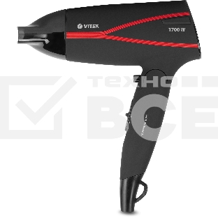 Фен Vitek VT-2328 1700Вт черный