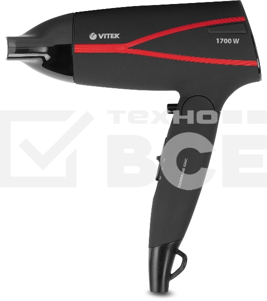 Фен Vitek VT-2328 1700Вт черный
