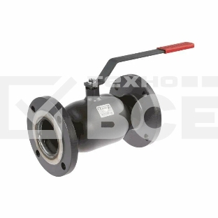 Кран шаровой Ридан JiP-R Standard FF Ду125 Ру16 с рукояткой, стандартный проход