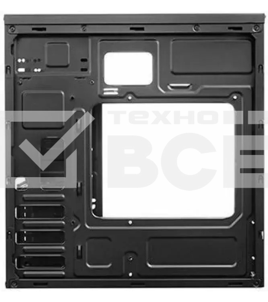 Компьютерный корпус LinkWorld VC-13M071 М0 черный без БП mATX 1x80mm 1x120mm 2xUSB2.0 audio