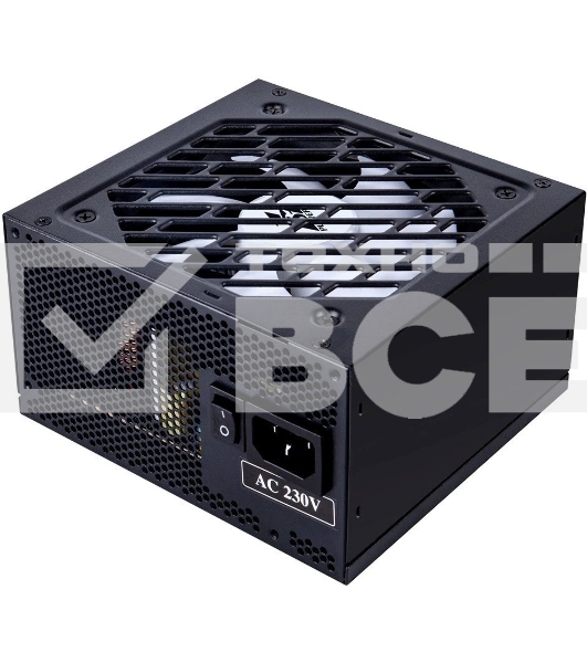 Блок питания 1STPLAYER FK PS-650FK, 650Вт, 120мм, черный