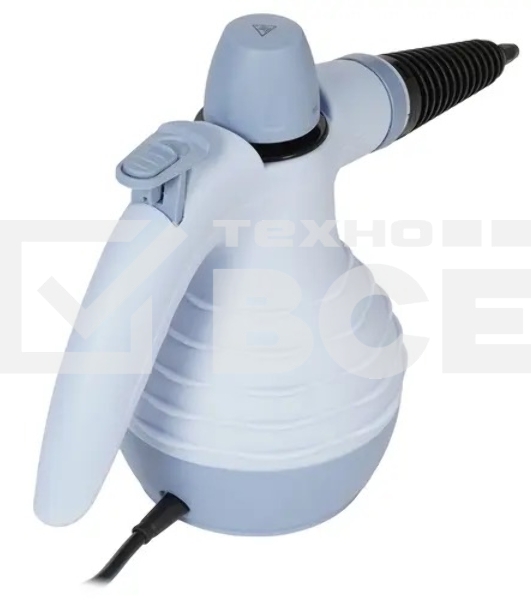 Пароочиститель ручной Kitfort КТ-9176 1050Вт голубой