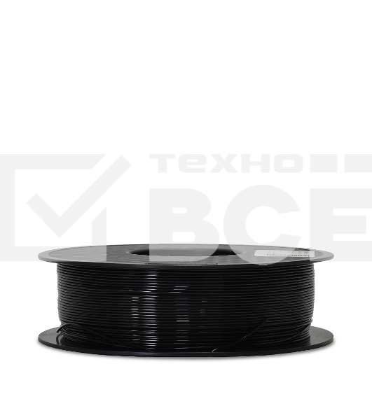 Филамент Crown Micro CM-FILPLA002B PLA 1.75 1кг чёрный