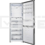 Холодильник Gorenje NRK720EAXL4 серый двухкамерный 347/109л морозилка снизу, No Frost, фото8