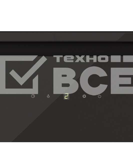 Вытяжка встраиваемая LEX Hyper 600 GS Inverter BL черный управление: сенсорное (1 мотор)