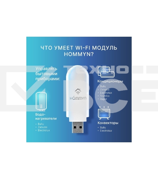 Модуль съемный управляющий HOMMYN HDN/WFN-02-01