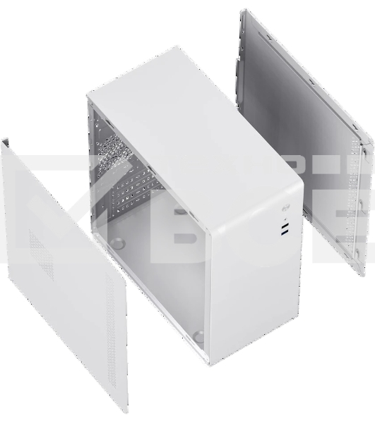 Компьютерный корпус с блоком питания 450Вт./Case Foxline FL-719W-FZ450R-U31, mATX case, белый, w/PSU 450W 12cm, w/1xUSB 2.0, w/1xUSB 3.0, w/1xCombo Audio, w/pwr cord, w/o FAN