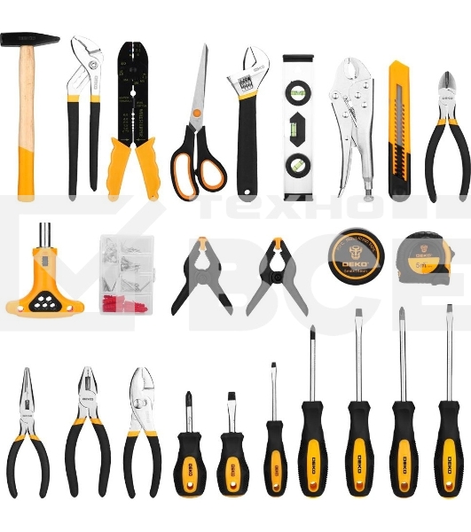 Набор инструментов DEKO DKMT187-1 (187 предметов) 083-2008