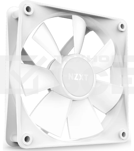 Вентилятор для корпуса Case Cooler NZXT F140 RGb Core Twin Pack (140x140x25мм, 4-pin PWM, RGb, 89.48CFM, 32.5dBA, 1800RPM, белый, 2pcs)