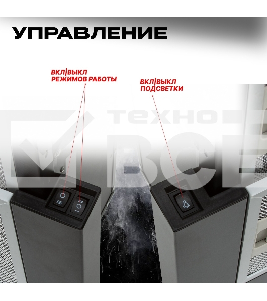 Вытяжка кухонная Eltronic телескопическая (77-13) черная