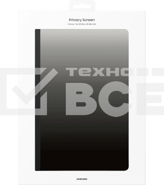 Чехол-крышка Samsung для Samsung Galaxy Tab S9 Ultra Privacy Screen поликарбонат черный (EF-NX912PBEGRU)
