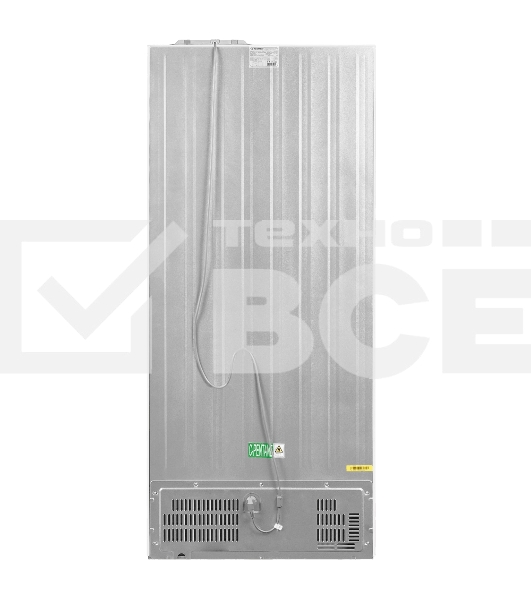 Холодильник Maunfeld MFF192NFPW01 Inverter белый трехкамерный 334/184л морозилка снизу, No Frost, Side by Side