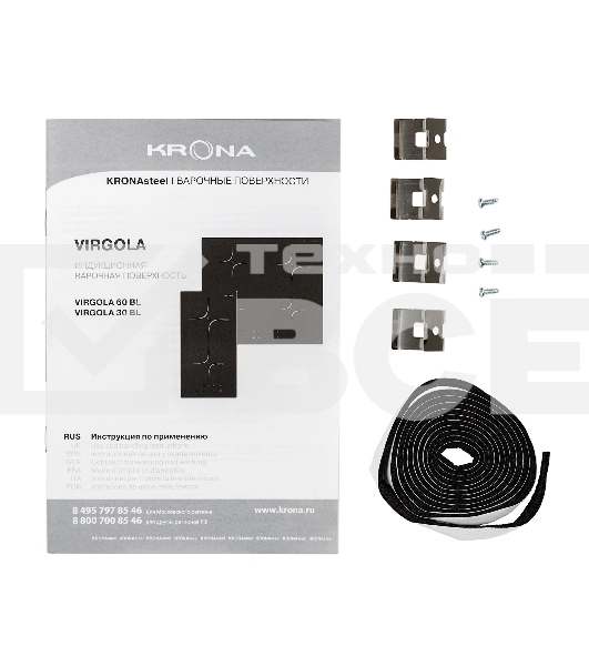 Индукционная варочная поверхность Krona VIRGOLA 60 BL чёрный