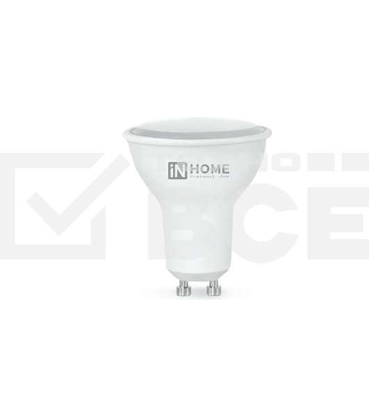 Лампа светодиодная LED-JCDRC-VC 11Вт 230В GU10 4000К 990лм IN HOME 4690612023489