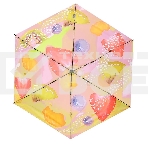 Зонт Ninetygo Summer Fruit UV Protection Umbrella, механический, розовый, фото2