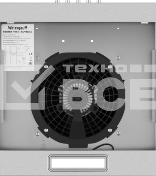 Вытяжка Weissgauff Box 40 PB Inox