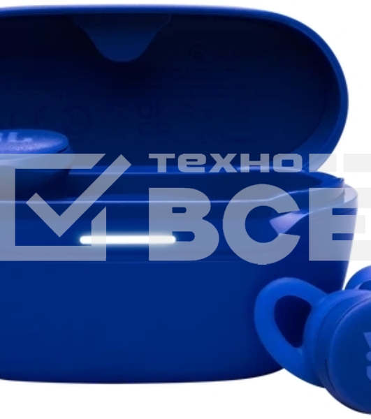Гарнитура внутриканальные JBL Endurance Race 2 синий беспроводные bluetooth в ушной раковине (JBLENDURACE2BLU)