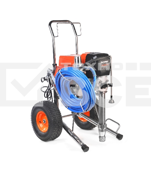 Аппарат окрасочный безвоздушного распыления Patriot ALS 5000 PW (шпатлевка, колеса)