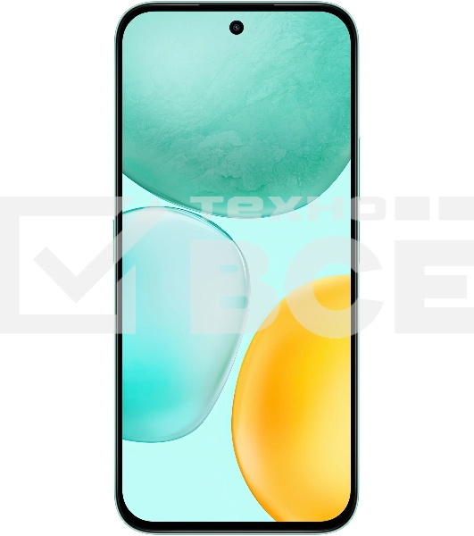 Смартфон HONOR X6c 6/128Gb, CYAN (зеленый, цвета морской волны, океанический голубой)