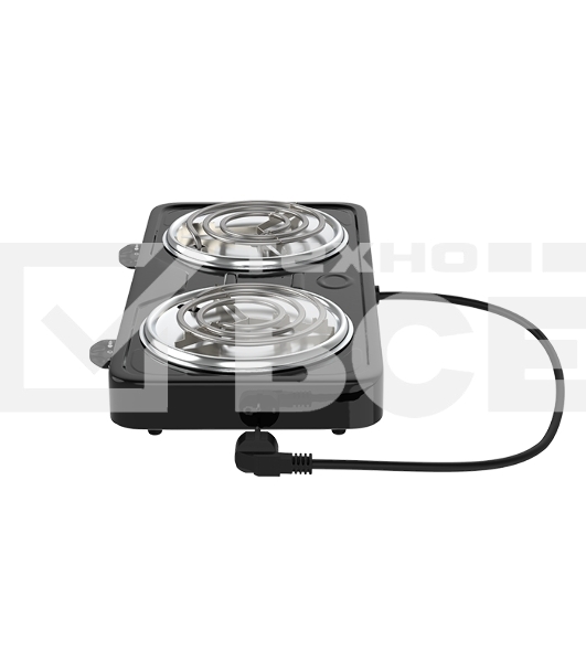 Плита настольная MAXVI HE201 черный