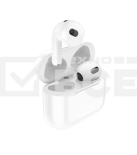Наушники TWS Borofone BW13 белый, вкладыши, Bluetooth, сенсорное управление, до 4 ч