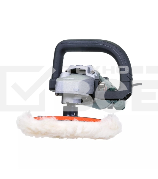 Профессиональная полировальная угловая машина KLPRO KLPJ42180 (1400вт, 3300 об/мин, 230мм, шерстяной войлок в комплекте)