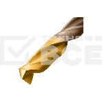 Набор сверл по металлу Denzel 1-10 мм, Р6М5К8-TiN, Golden Tip, 10 шт 723005, фото5