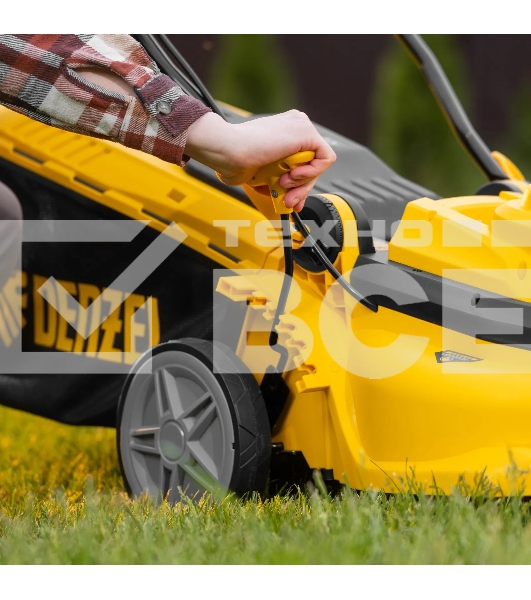 Газонокосилка электрическая Denzel GMC-1800, шир. 38см, 1800 Вт, 6 уров., травосб. 35 л