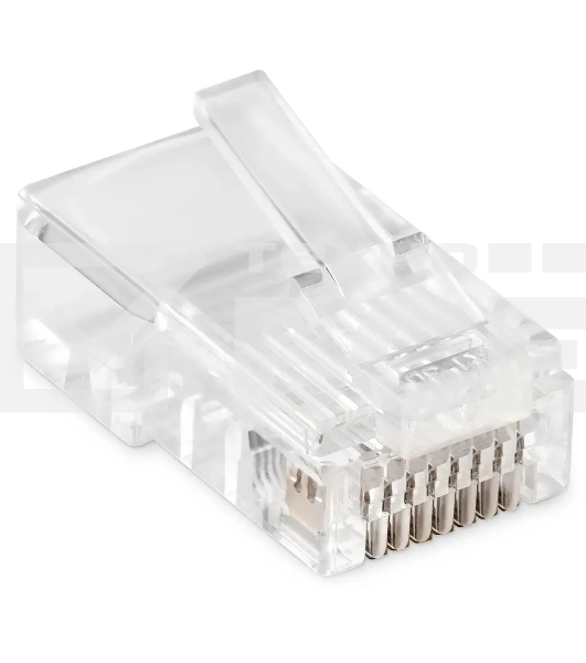 Адаптер Ningbo Вилка RJ-45 5cat Экранированная(100шт) (RJ-45)