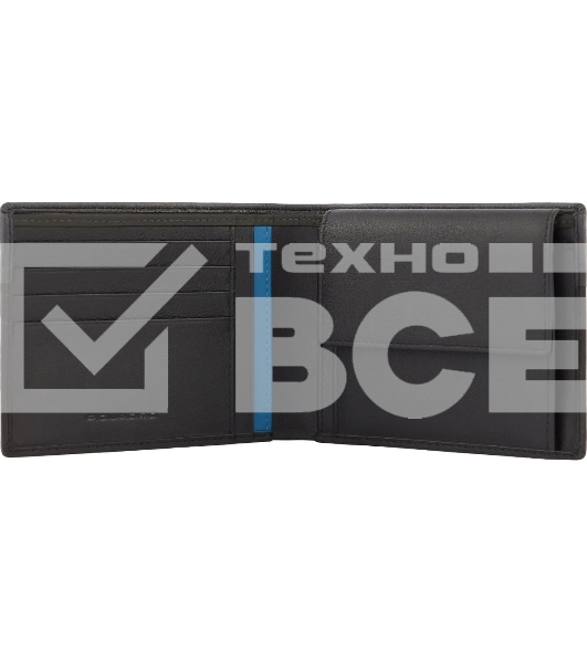 Кошелек мужской Piquadro Urban PU257UB00R/NGR черный/серый натур.кожа