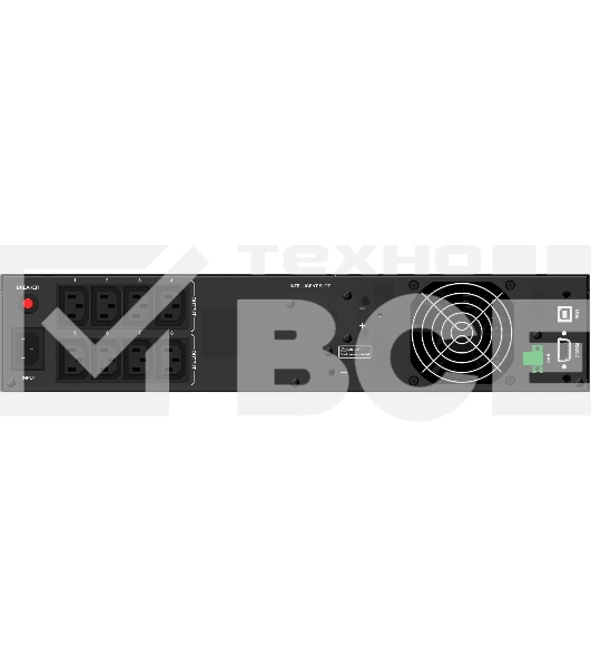 Источник бесперебойного питания Ippon Pacific 1000 900Вт 1000ВА черный