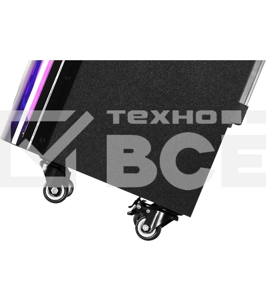 Колонка портативная Ural 103 черный 1200W 1.1 BT/3.5Jack/USB-C 15м 7000mAh