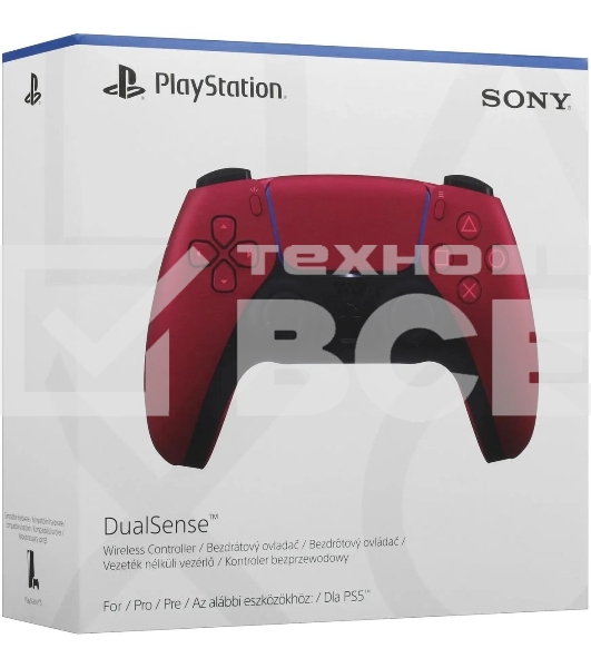 Геймпад Sony DualSense for PlayStation 5/5 Pro, 5 revision, Cosmic Red CFI-ZCT1W