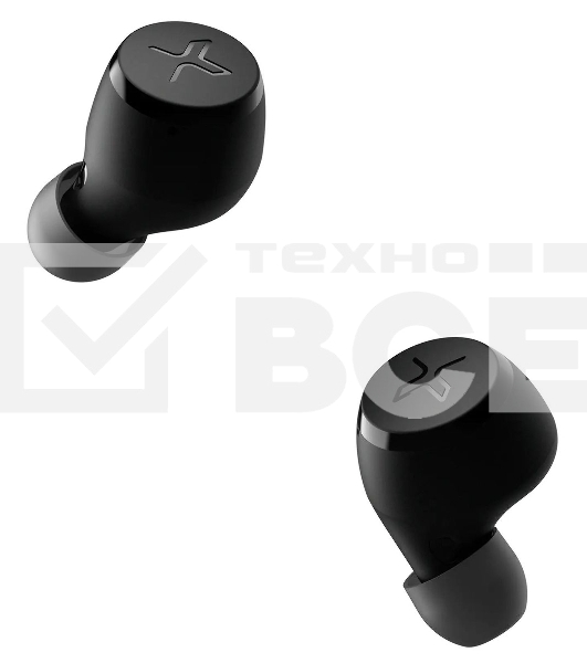 Гарнитура вкладыши Edifier X3 черный беспроводные bluetooth в ушной раковине (X3 (TYPE-C))