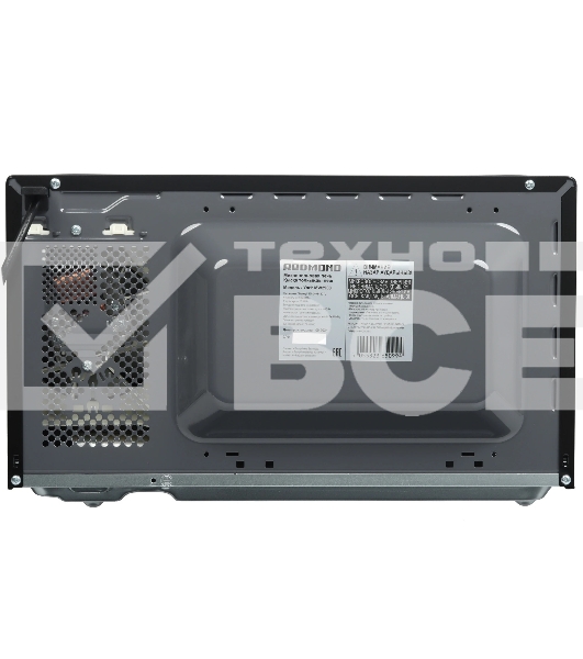 Микроволновая печь Redmond MW2900 черный/серый, 20 л, 800 Вт, переключатели - поворотный механизм