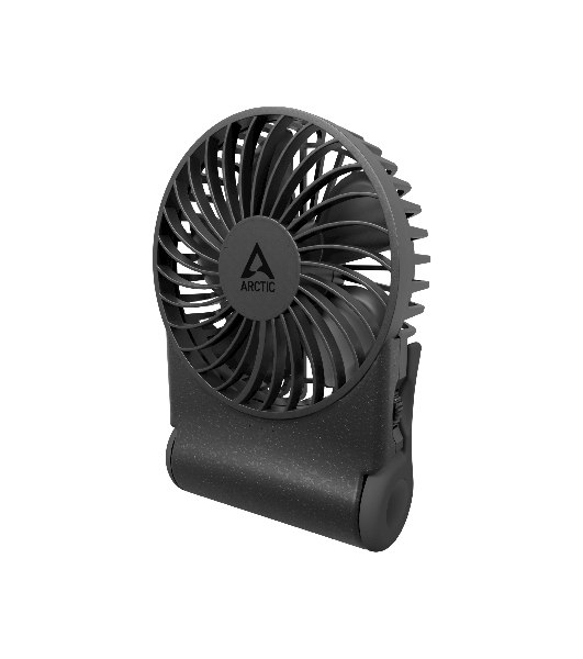 Вентилятор Arctic Cooling Arctic Summair 2Go черный, настольный, 5 Вт, бесступенчатая регулировка, 9.1 см