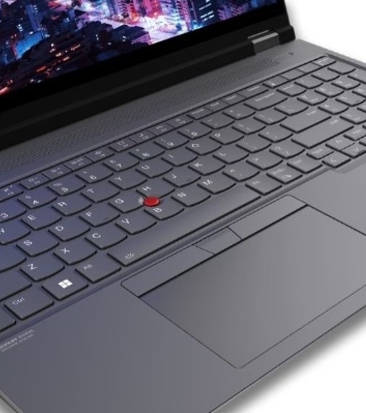 Ноутбук Lenovo ThinkPad P16 G2 Intel Core i7-14700HX/16Gb/SSD512Gb/RTX2000 8Gb/16'/IPS/WUXGA/1920x1200/60Hz/Win11Pro/Storm Grey (21FBA0R7CD)