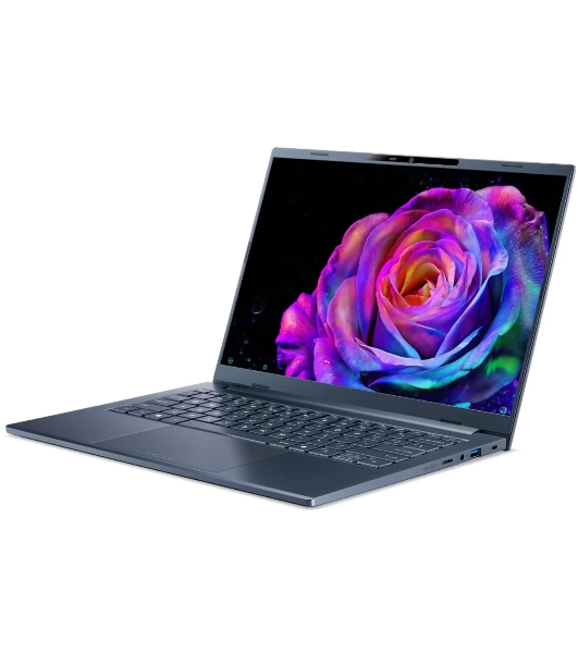 Ноутбук Acer Swift Go 14 AI SFG14-75-746M Intel Core Ultra 7 258V/32Gb/SSD1Tb/14'/OLED/WUXGA/1920x1200/60Hz/NoOS/Blue/1.25kg (NX.JNBCD.009)