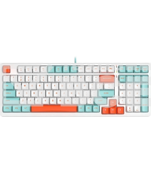 Клавиатура A4Tech Fstyler FS300 (FS300 PANDA SNORKLENING) проводная, USB, белый