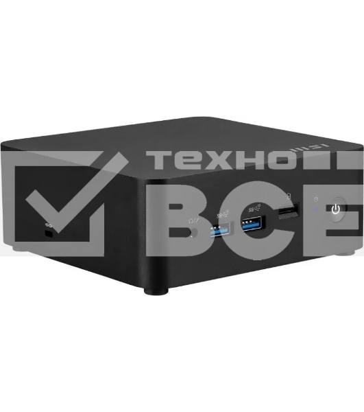 Неттоп MSI Cubi NUC 1M-045XRU Core 3 100U (1.2) 8Gb SSD512Gb Graphics CR noOS GbitEth WiFi BT 120W черный (9S6-B0B111-045)