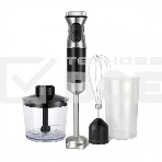 Блендер BQ HB533PS Black-Steel. Мощность:1200 Вт, 3 в1 Блендер + миксер + измельчитель, фото 1