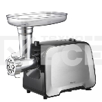 Мясорубка Centek CT-1604 2200 Bт, 2,2 кг/мин, реверс, стальной коннектор, 2 диска, 2 насадки, фото 1