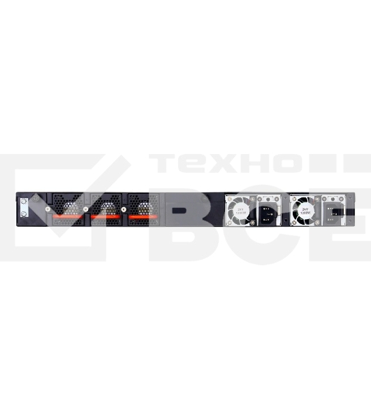 Коммутатор Edge-corE 4630-54PE-O-AC-F AS4630-54PE, 48-Port GE RJ45 port PoE++, 4x25G SFP+, 2 port 100G QSFP28 for stacking, Broadcom Trident 3, Dual-core Intel Denverton CPU, dual AC 1200W PSUs and 2 + 1 Fan Modules with port-to-power airflow, 2 front rac